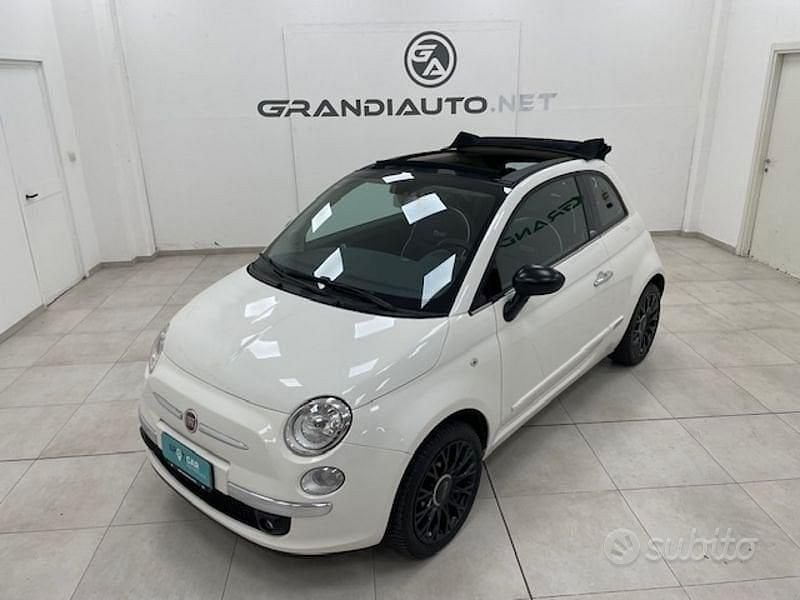 Usata Fiat 500 Lounge 69 CV (50 kW) 2015 Bianco Utilitaria