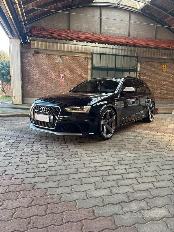 Usata Audi RS4 450 CV (330 kW) 2012 Nero Station wagon