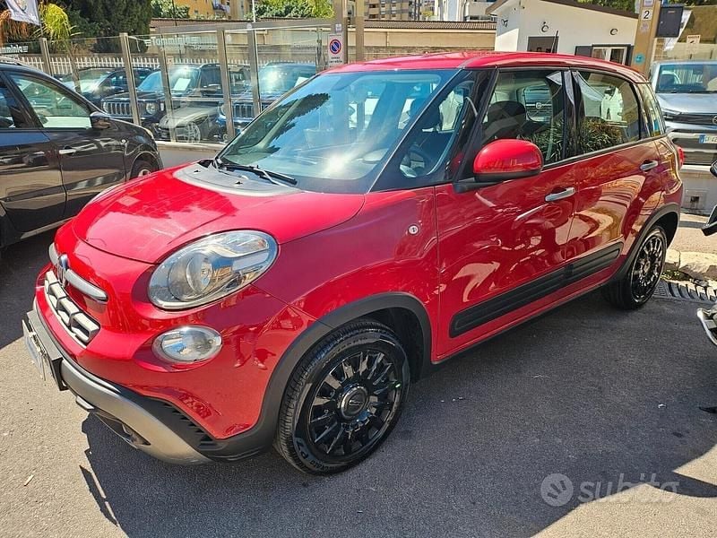 Usata Fiat 500L Cross 95 CV (69 kW) 2022 Rosso Monovolume