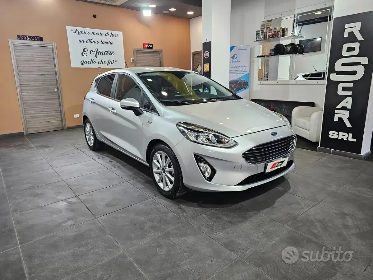 Occasion Ford Fiesta Titanium 75 PK (55 kW) 2019 Grijs Hatchback