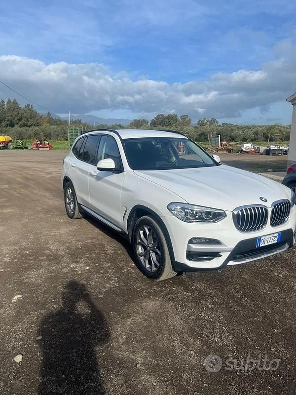 Usata BMW X3 177 CV (130 kW) 2021 Bianco SUV
