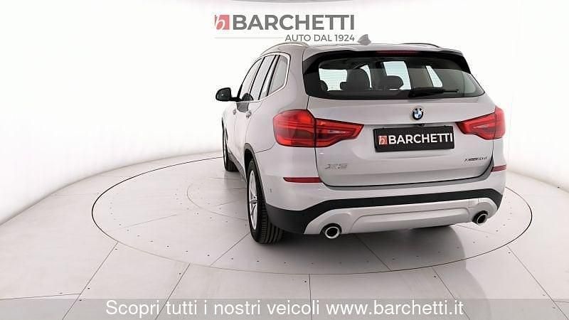 Usata BMW X3 Advantage 190 CV (139 kW) 2021 Argento SUV
