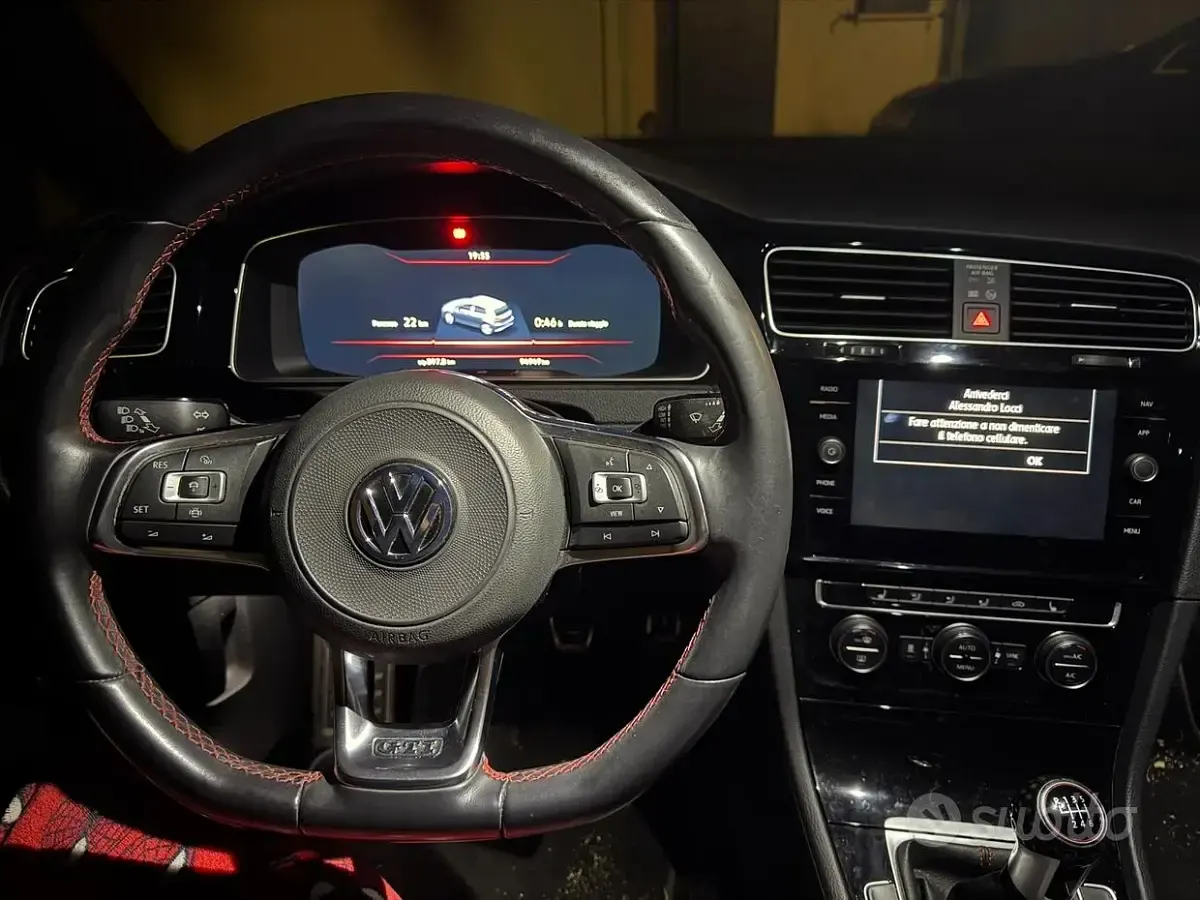 Usata VW Golf VIII GTI 245 CV (180 kW) 2024 Nero Berlina