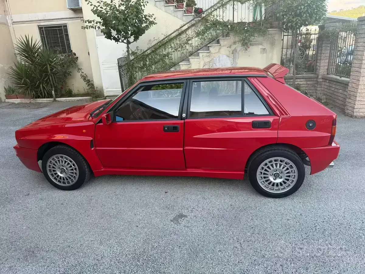 Usata Lancia Delta 1991 Rosso Utilitaria
