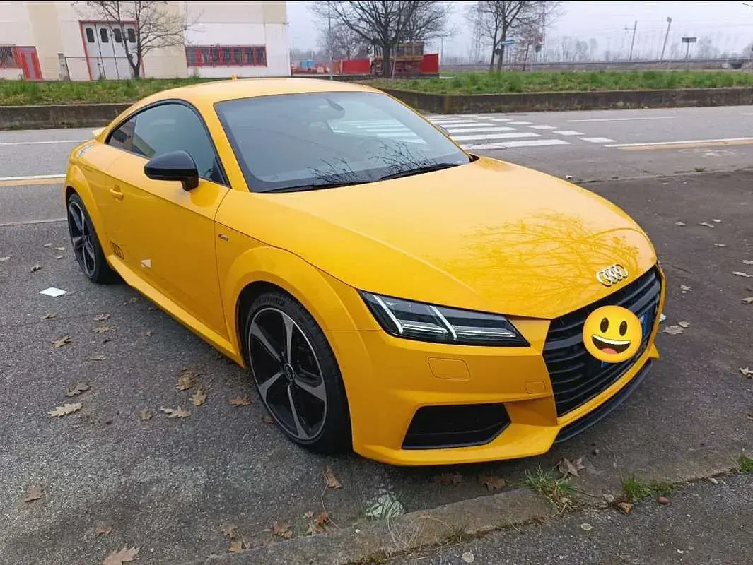 Usata Audi TT Design 179 CV (131 kW) 2016 Giallo Coupé