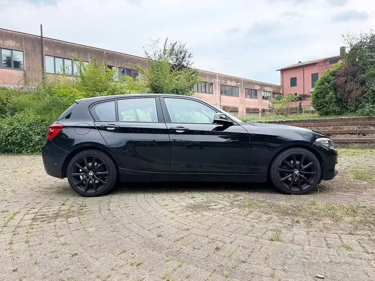 Usata BMW 118 Advantage 136 CV (100 kW) 2016 Nero Utilitaria