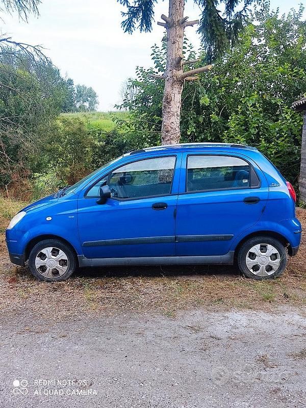 Usata Chevrolet Matiz 2007 Blu Utilitaria