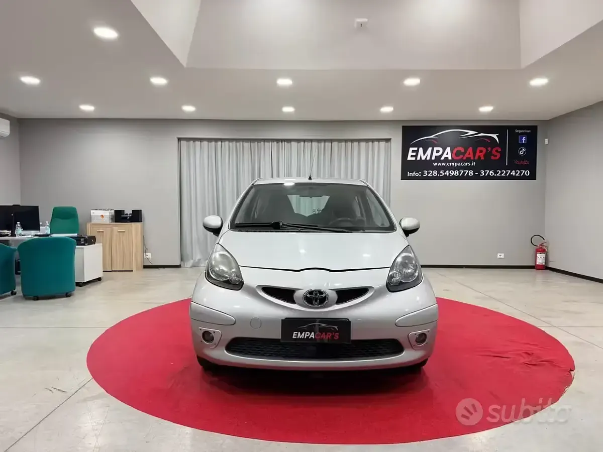 Usata Toyota Aygo 68 CV (50 kW) 2006 Grigio Utilitaria