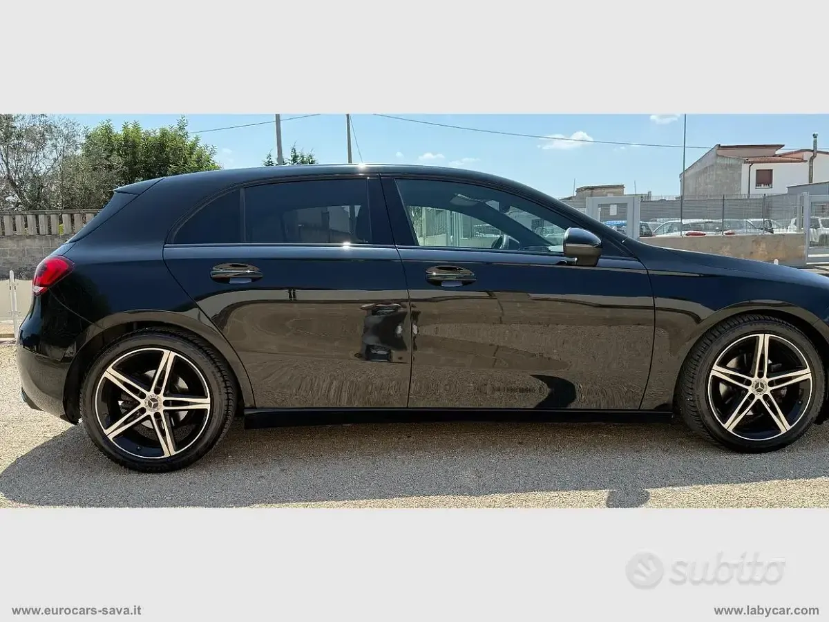 Usata Mercedes A180 116 CV (85 kW) 2018 Nero Berlina