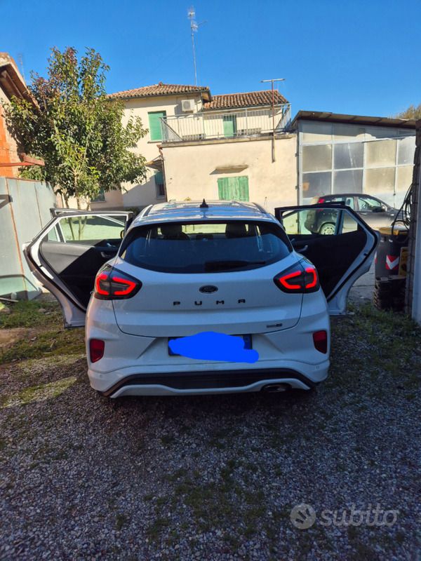 Usata Ford Puma ST-Line 125 CV (91 kW) 2021 Bianco Berlina
