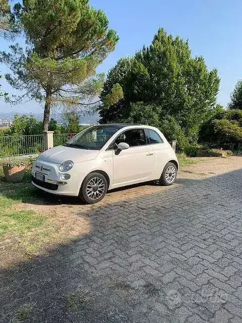 Usata Fiat 500 Lounge 69 CV (50 kW) 2012 Bianco Berlina