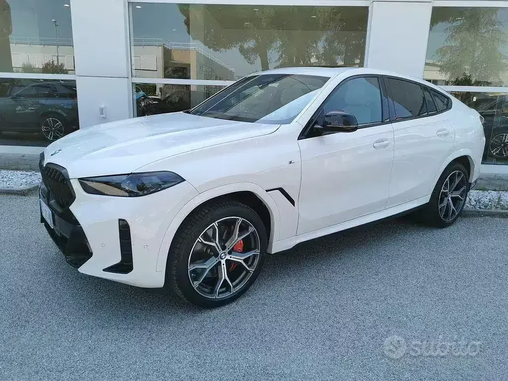 Usata BMW X6 M Sport 286 CV (210 kW) 2023 Bianco SUV