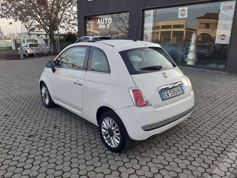 Usata Fiat 500 Lounge 95 CV (69 kW) 2014 Bianco Utilitaria