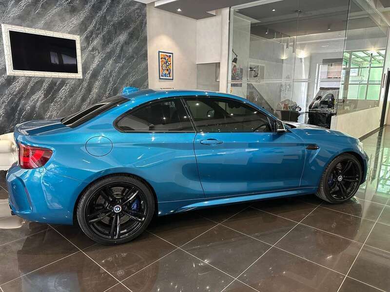 Usata BMW M2 Efficient Dynamics 370 CV (272 kW) 2016 Blu/azzurro Coupé