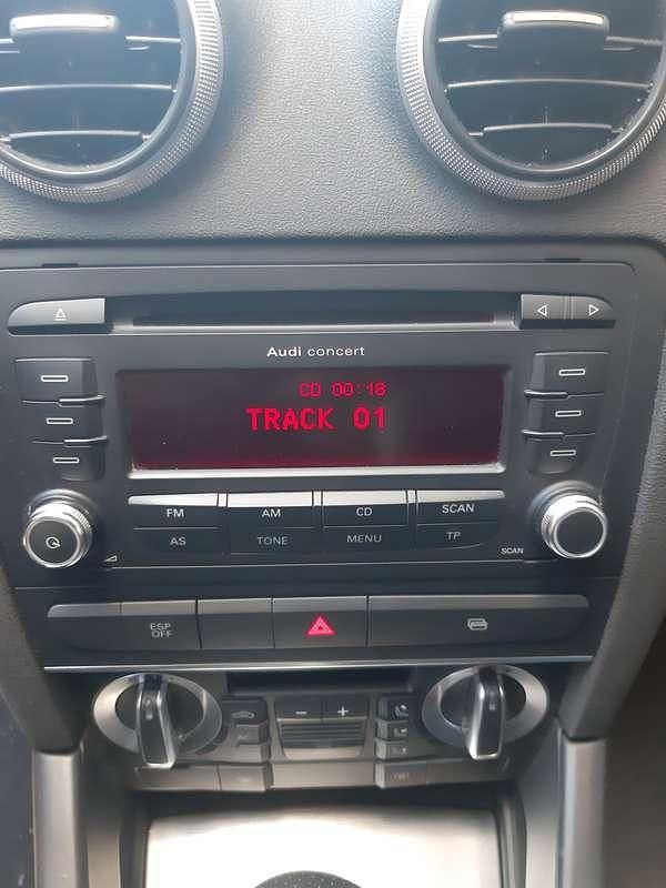 Usata Audi A3 Sportback Ambition 200 CV (147 kW) 2009 Grigio Utilitaria