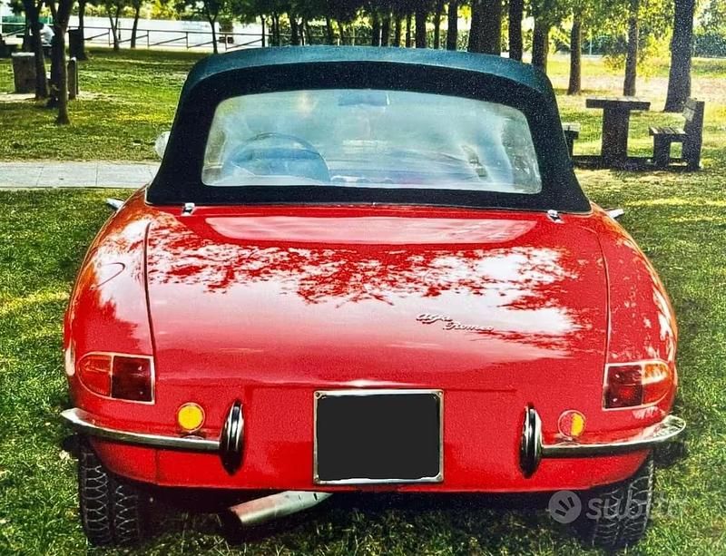 Usata Alfa Romeo Spider 1960 Rosso Cabrio