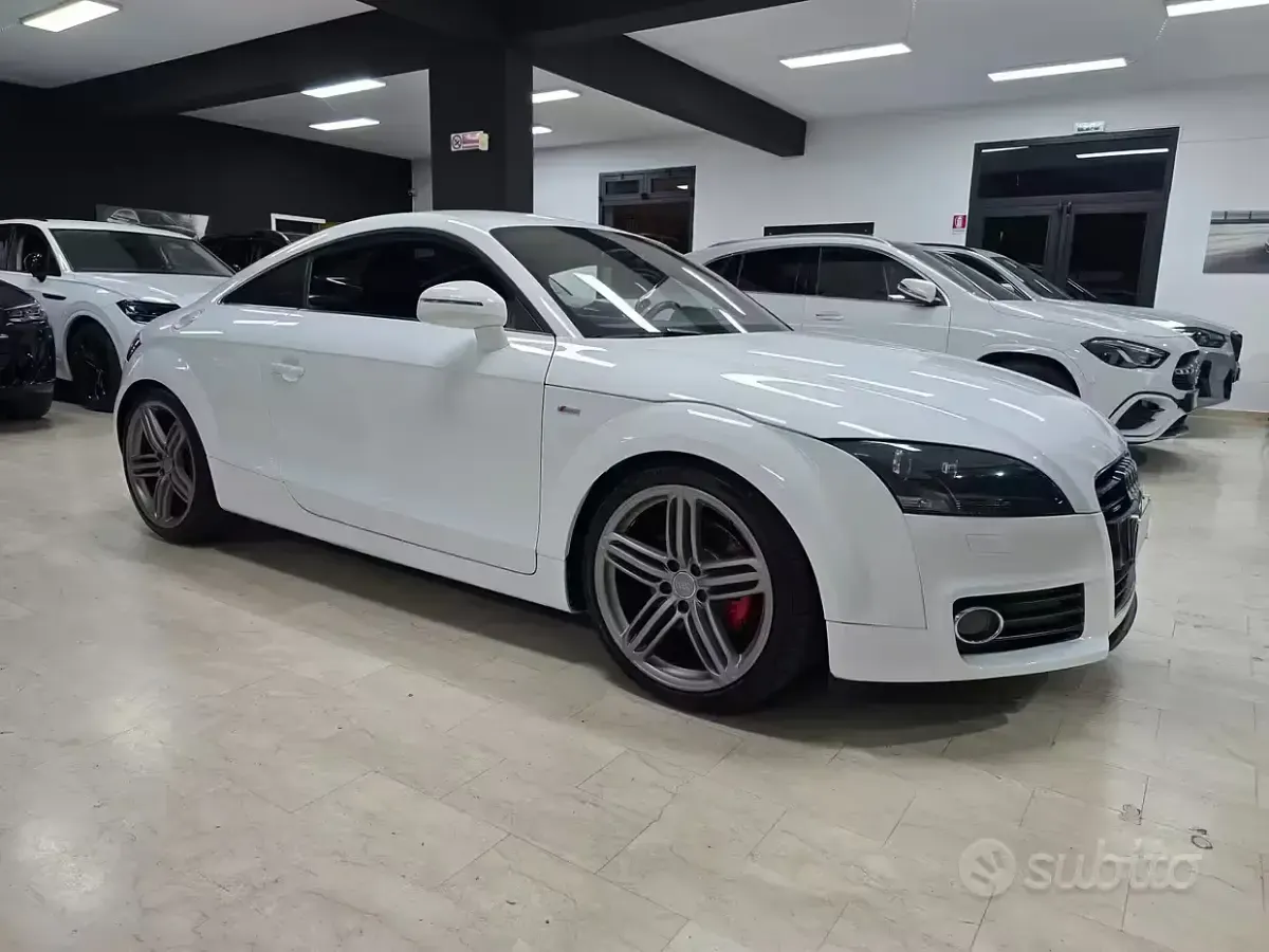 Usata Audi TT S-Line 170 CV (125 kW) 2010 Bianco Coupé