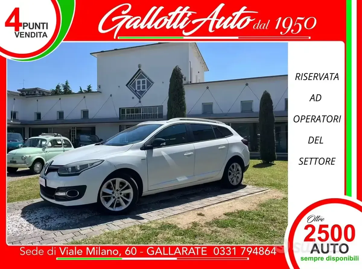 Usata Renault Mégane GrandTour LIMITED 110 CV (80 kW) 2016 Station wagon