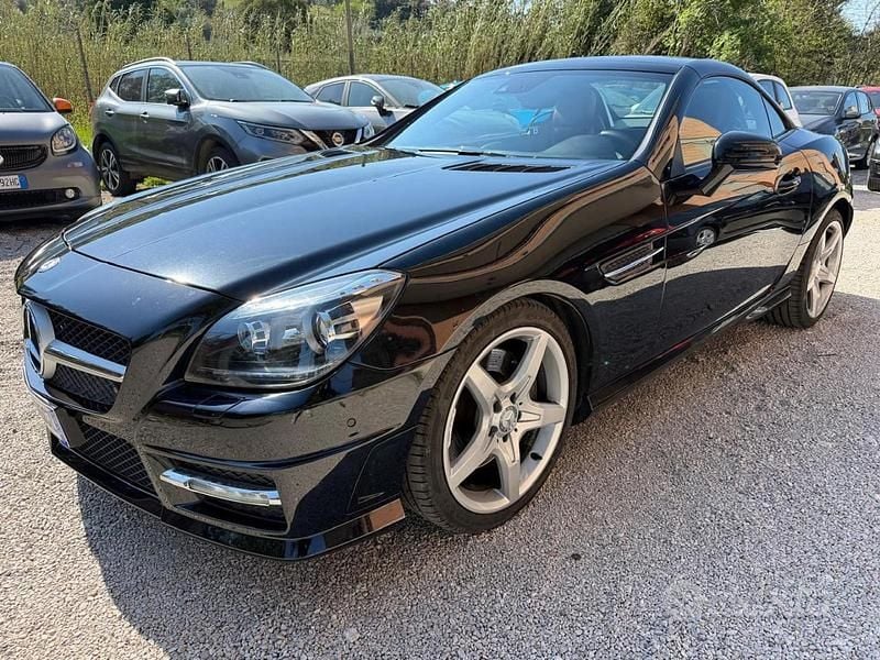 Usata Mercedes SLK250 Premium 204 CV (150 kW) 2011 Nero Cabrio
