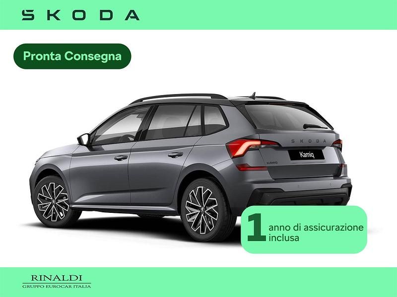 Nuova Skoda Kamiq 116 CV (85 kW) 2026 Grigio graphite metallizzato nero tulipa SUV