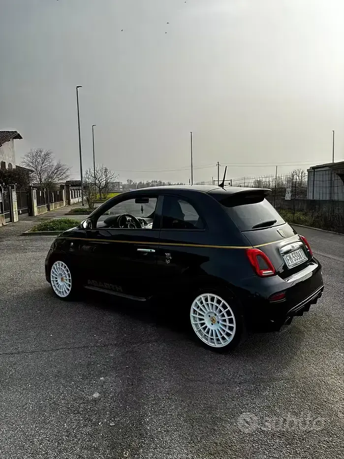 Usata Abarth 595 Turismo 165 CV (121 kW) 2017 Nero Berlina