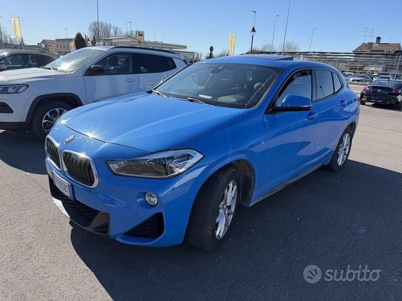 Usata BMW X2 M Sport 231 CV (169 kW) 2018 Blu pastello SUV