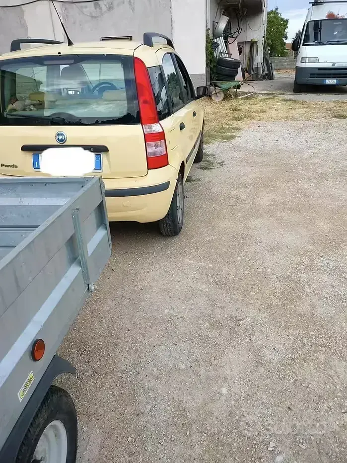 Usata Fiat Panda 2006 Giallo Utilitaria