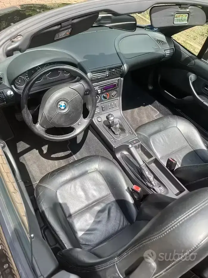 Usata BMW Z3 118 CV (86 kW) 1999 Nero Cabrio
