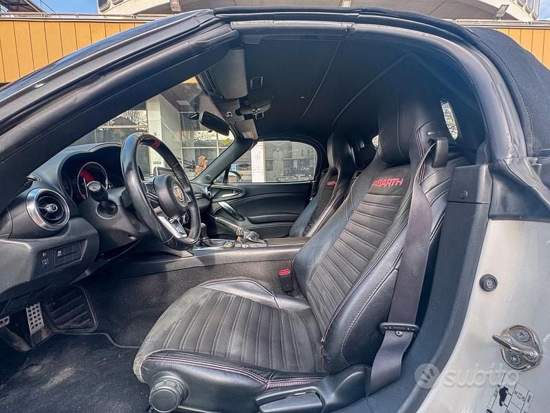 Usata Abarth 124 Spider 170 CV (125 kW) 2019 Bianco Cabrio