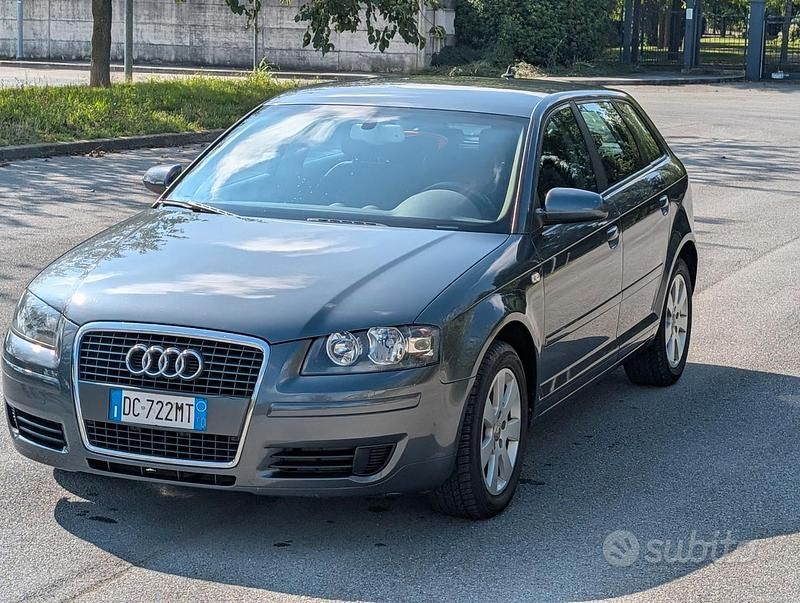 Usata Audi A3 Ambition 140 CV (102 kW) 2006 Grigio Utilitaria