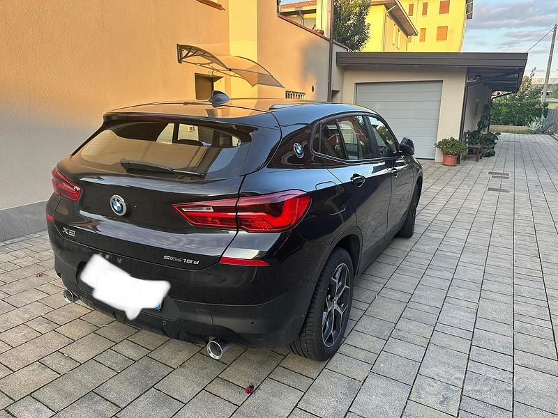 Usata BMW X2 Advantage 150 CV (110 kW) 2018 Nero SUV
