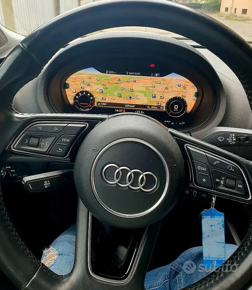 Usata Audi A3 116 CV (85 kW) 2019 Grigio Berlina