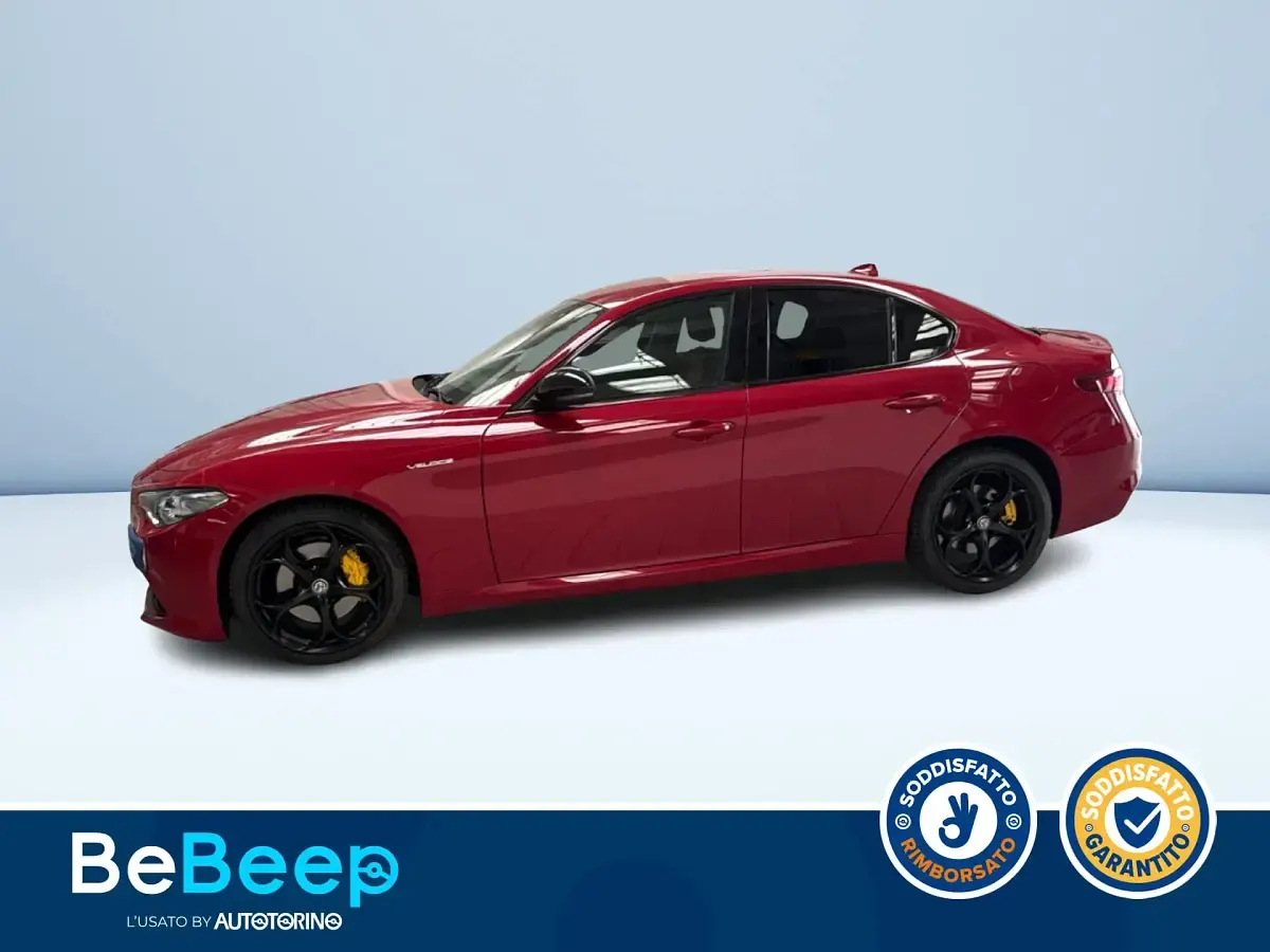 Usata Alfa Romeo Giulia Veloce 210 CV (154 kW) 2017 Rosso metallizzato Berlina