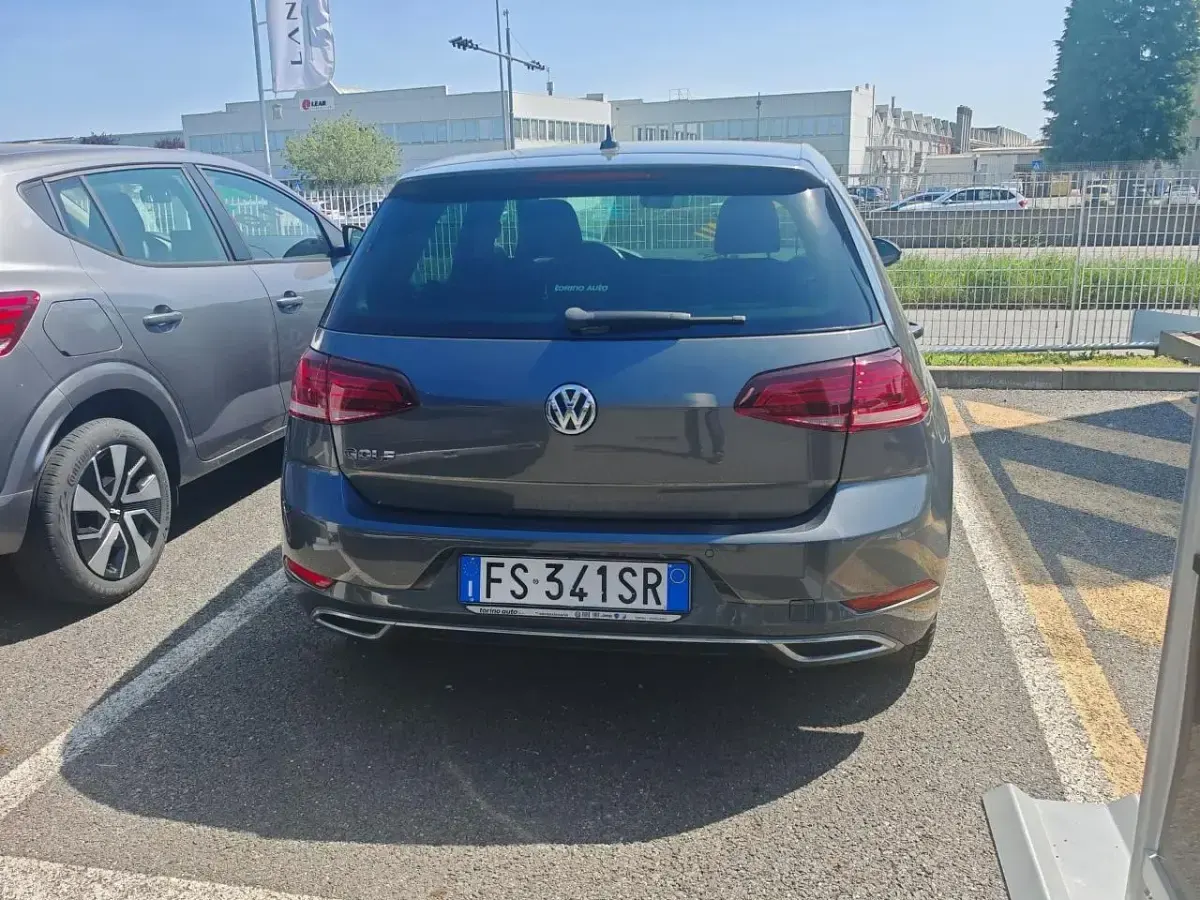 Usata VW Golf VII Highline 150 CV (110 kW) 2018 Grigio Berlina