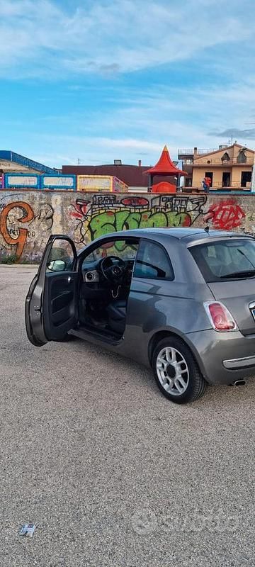 Usata Fiat 500 69 CV (50 kW) 2010 Grigio Berlina
