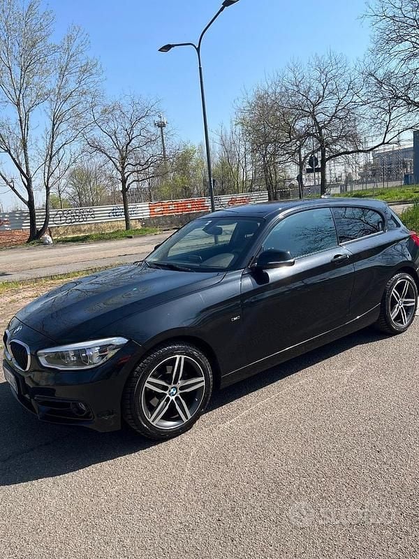 Usata BMW 116 M Sport 2015 Nero Utilitaria