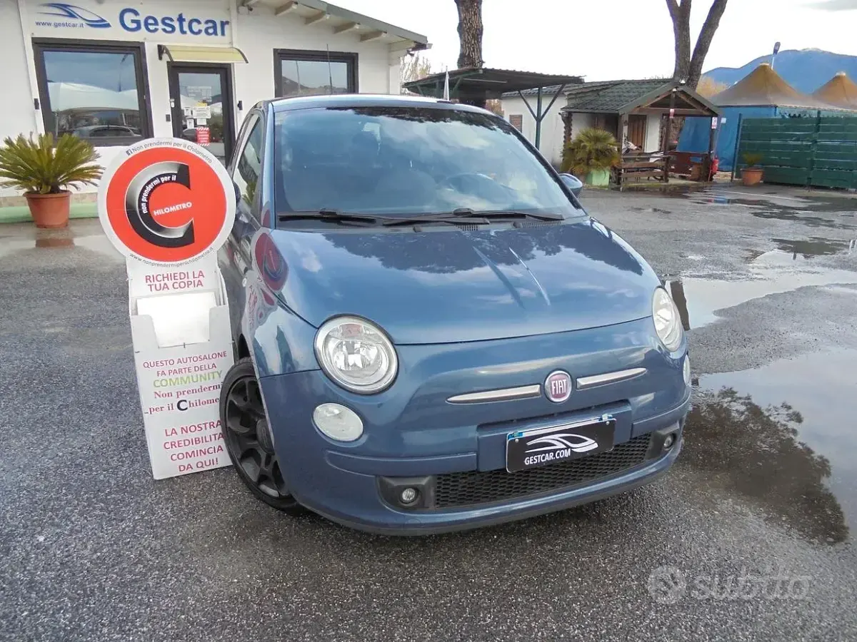 Usata Fiat 500 85 CV (62 kW) 2012 Grigio Berlina