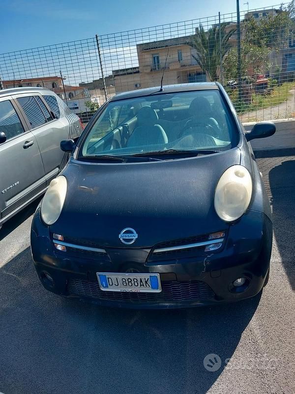 Gebraucht Nissan Micra 65 PS (47 kW) 2007 Schwarz Kleinwagen
