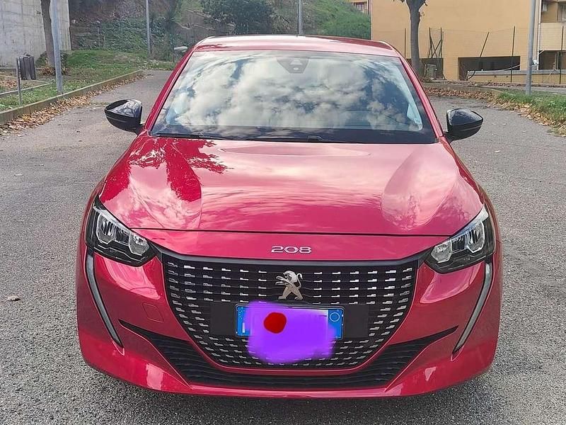 Usata Peugeot 208 Active 75 CV (55 kW) 2022 Rosso Utilitaria