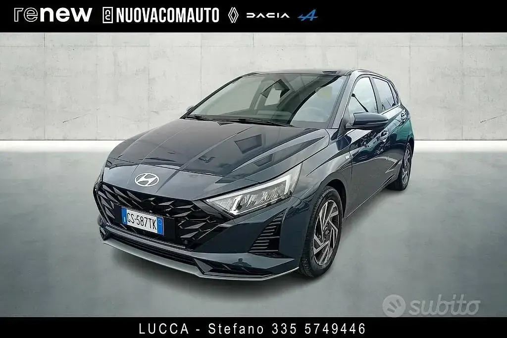 Usata Hyundai i20 Prime 101 CV (74 kW) 2024 Grigio Utilitaria