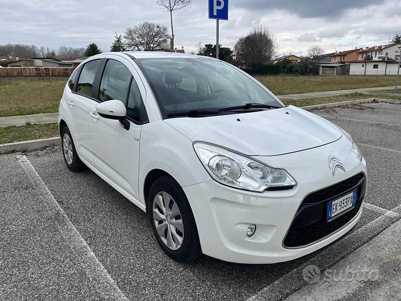Usata Citroën C3 Seduction 60 CV (44 kW) 2011 Bianco Berlina