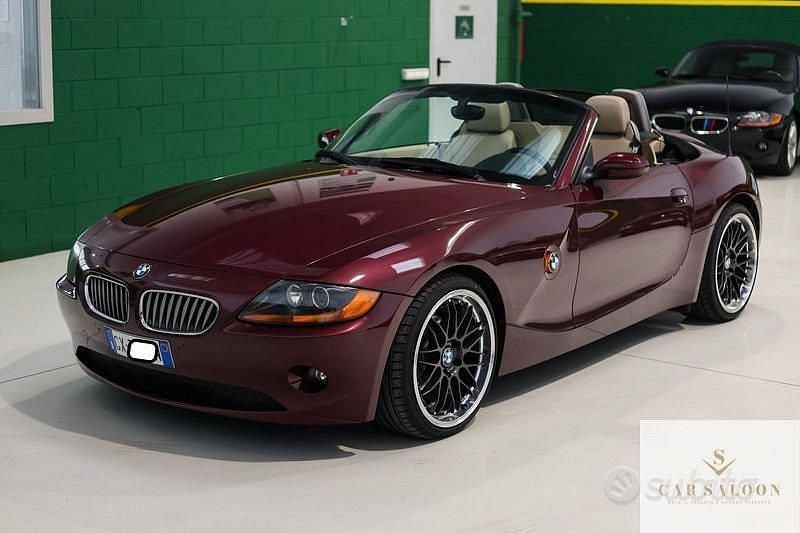 Usata BMW Z4 2004 Rosso Cabrio