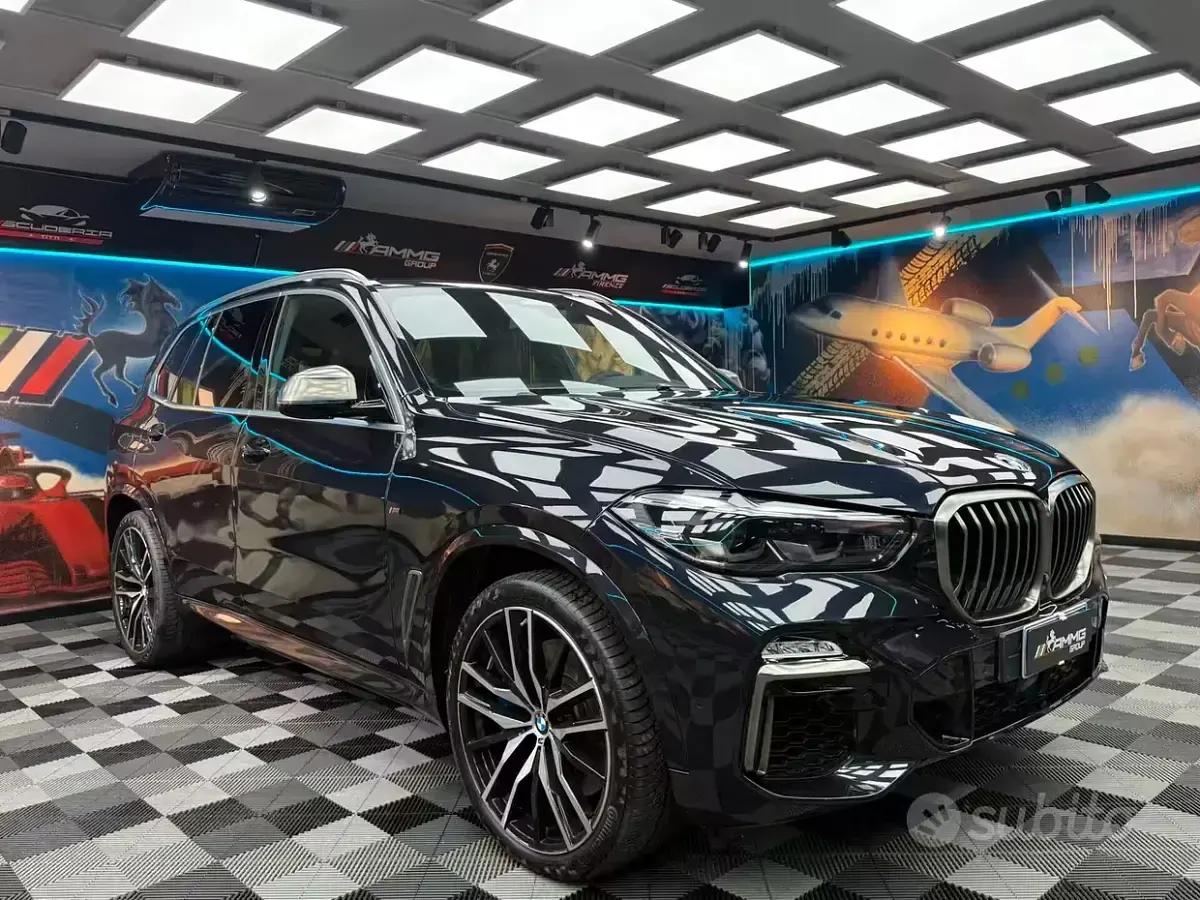 Usata BMW X5 M50 Efficient Dynamics 400 CV (294 kW) 2020 Blu SUV