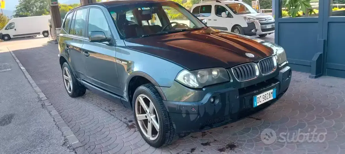Usata BMW X3 150 CV (110 kW) 2006 Verde SUV