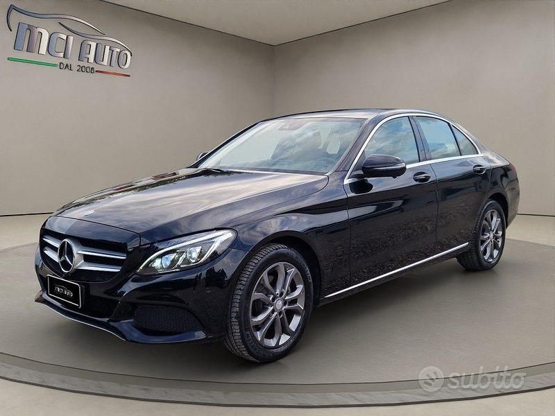 Nero Usata 2017 Mercedes C200 Tre volumi | 16.290 € (Ottimo prezzo) - Immagine 1/4