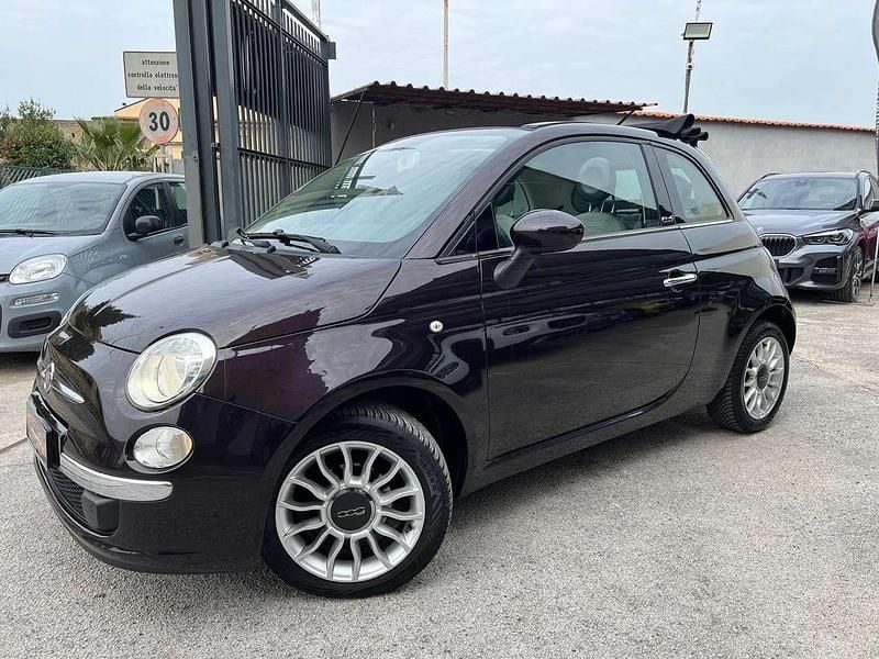 Usata Fiat 500C Lounge 69 CV (50 kW) 2013 Nero Cabrio