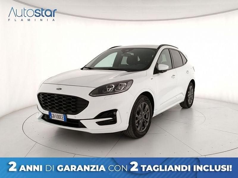 Bianco Usata 2020 Ford Kuga ST-Line X SUV | 18.900 € (Buon prezzo) - Immagine 1/4
