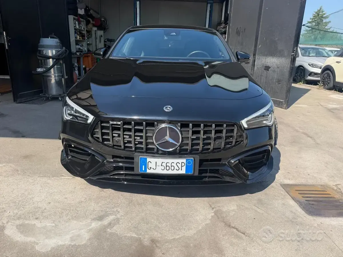 Usata Mercedes CLA200 Premium 163 CV (119 kW) 2022 Nero Coupé
