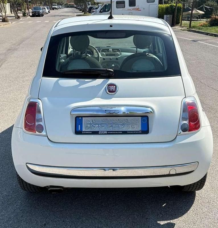Usata Fiat 500 Lounge 69 CV (50 kW) 2013 Bianco Utilitaria