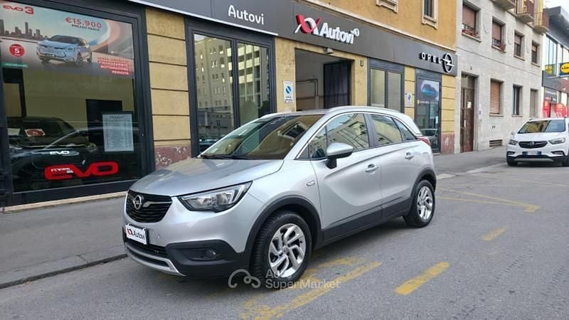 Usata Opel Crossland X Innovation 83 CV (61 kW) 2018 Grigio SUV